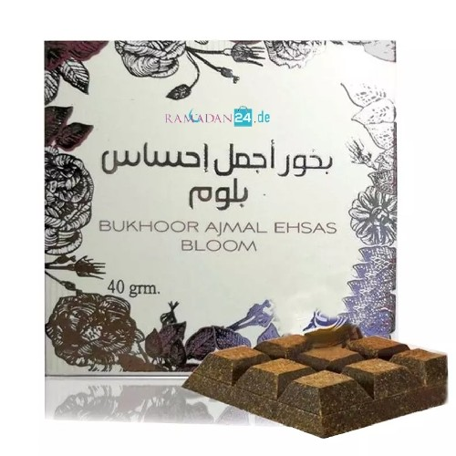 Bukhoor Ajmal Ehsas Bloom Incense – Ard Al Zaafaran (40g)