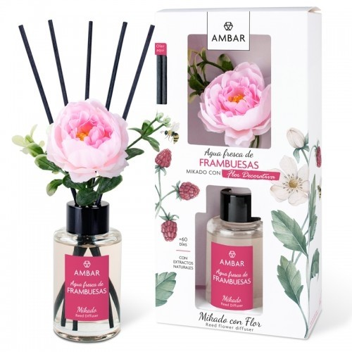 Ambar Fresh Reed Diffuser 75ml - Raspberries