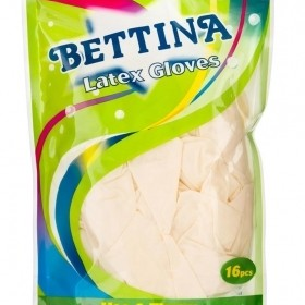 BETTINA LATEX GLOVES 12PC