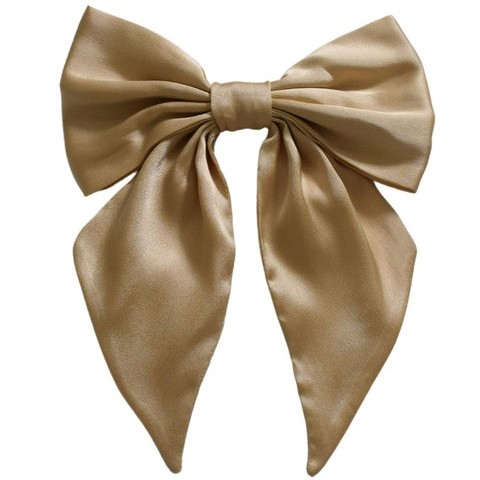 Gold Satin Hair Clip