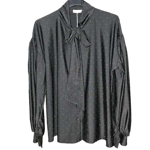 Womens Black Dimondonte Blouse