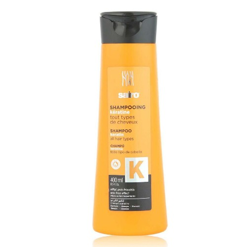 Sairo Keratin Shampoo for All Hair Types - 400 ml