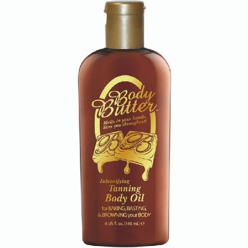 Body Butter Intensifying Tanning Body Oil Bottle 180ml