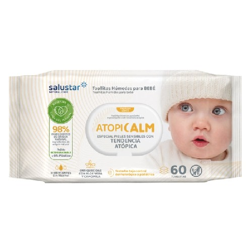 Salustar Baby Wipes 60 wipes per pack