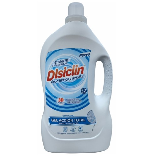 Disiclin Laundry Detergent 52 Wash 2860ml - Total Action Gel