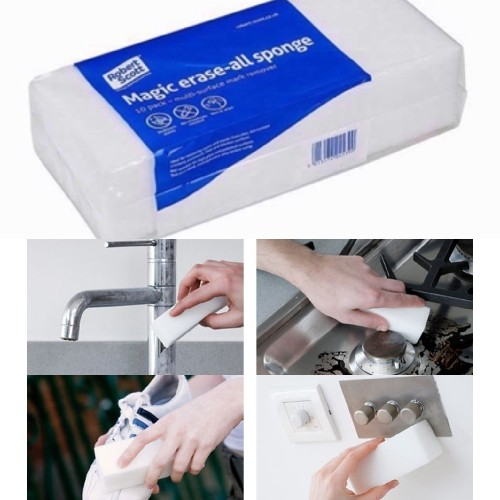 ROBERT SCOTT MAGIC ERASEALL SPONGE 10PK