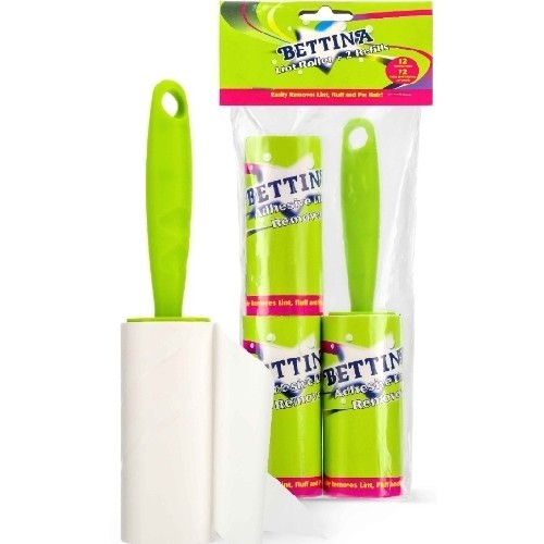 Bettina Adhesive Lint Roller And 2 Refills
