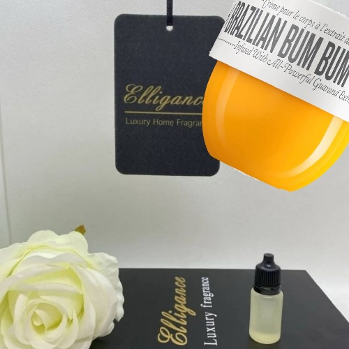 Car Air Freshener & Top Up Bottle Brazilian Bum Bum Cream