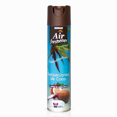 Coconut air freshener spray