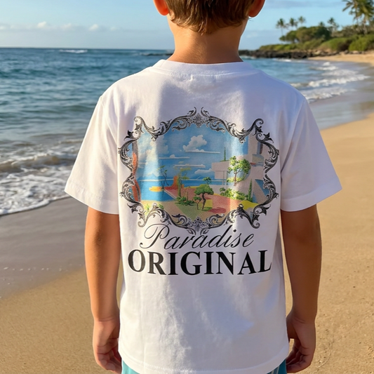 boys tshirt paradise original back