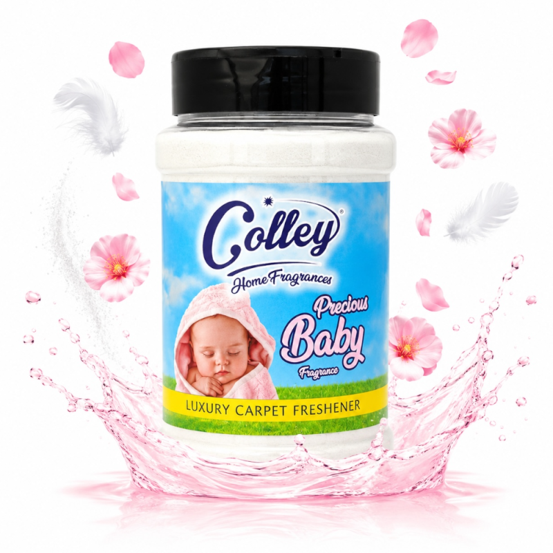 Colley Home Fragrances - Carpet Freshener Powder 500g - Precious Baby