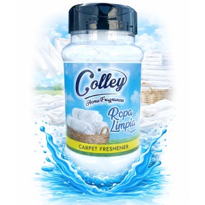 Colley Home Fragrances - Carpet Freshener Powder 500g - Ropa Limpia