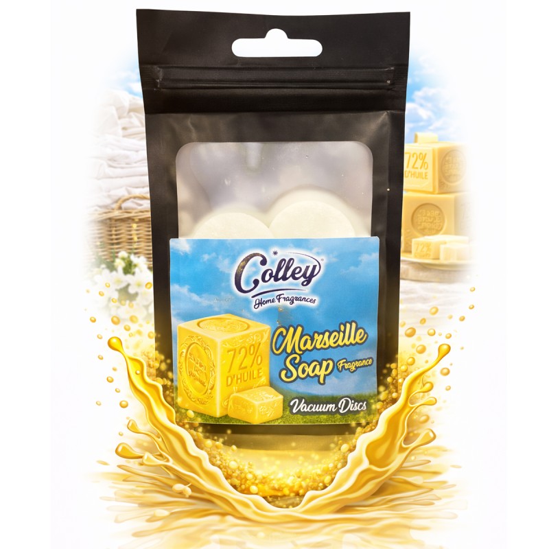 Colley Vacuum Hoover Disc 4pk - Marseille Soap