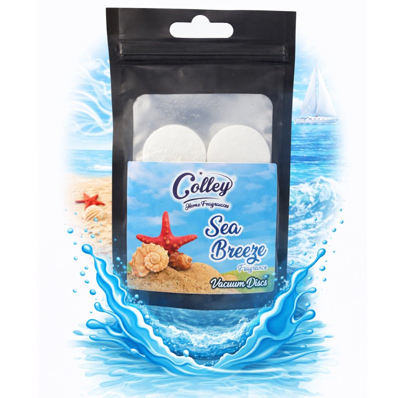 Colley Vacuum Hoover Disc 4pk - Sea Breeze
