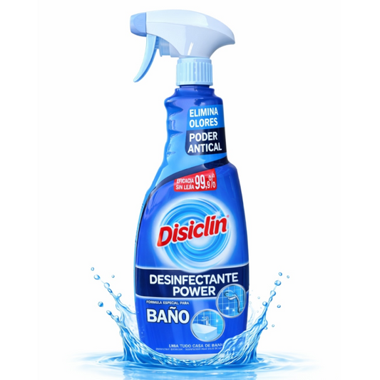 Disiclin Bathroom Cleaner, Anti-Limescale, Anti-Mould 750ml