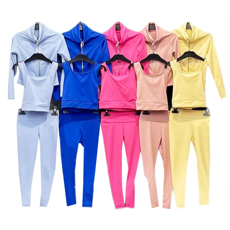 girls 3pc gym set