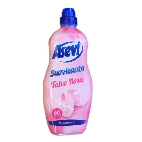 Asevi Fabric Softener Talco Rosa / Soft Pink (Hypoallergenic) 1.5l