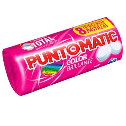 Detergent Puntomatic Colour (8 Uds)