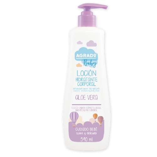 Aloe Vera Moisturizing Body Lotion Agrado Baby
