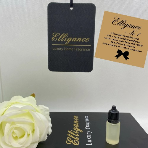 Car Air Freshener & Top Up Bottle No1 Elligance.