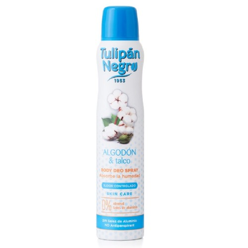 Tulipán Negro Deo Spray Cotton And Talc 200 Ml