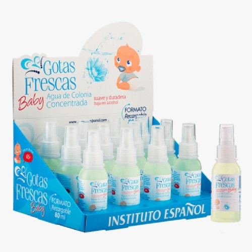 Gotas Frescas Baby Cologne 80ml