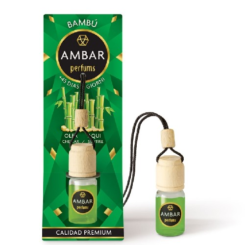 Bamboo Car Air Freshener 6.5 Ml Amber