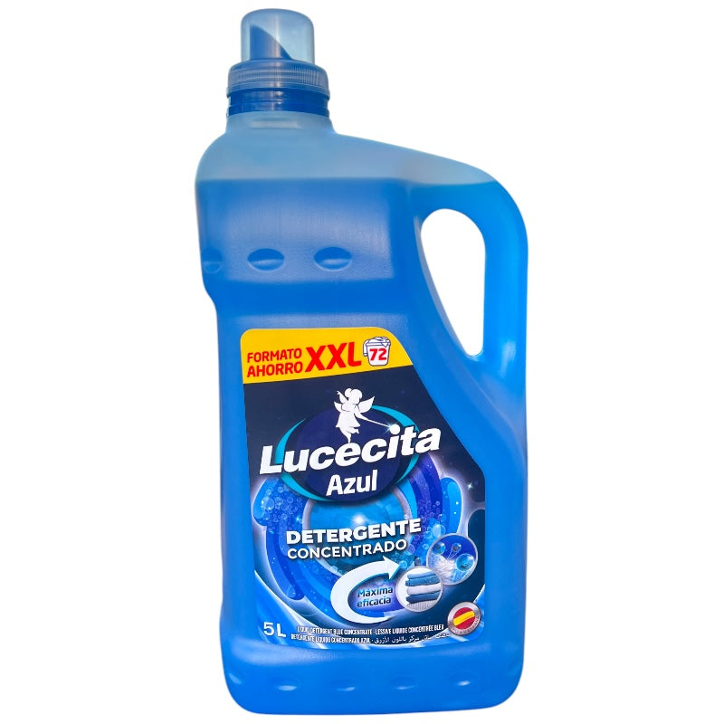 Lucecita Laundry Detergent 5L - Blue Azul- 72 Wash