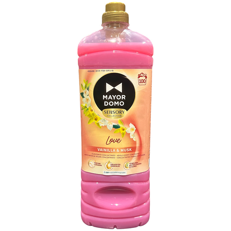 Mayordomo Sensory Collection Fabric Softener 100 Wash 2L - Love
