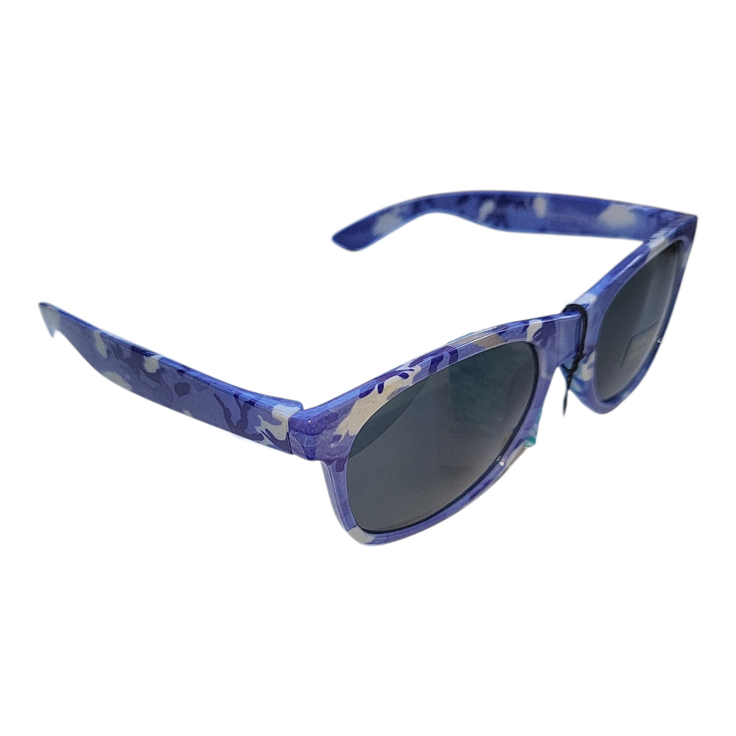 Children's Wayfarer Style Sunglasses, Multi-Coloured Frames- Black Lens- UV400 Protection