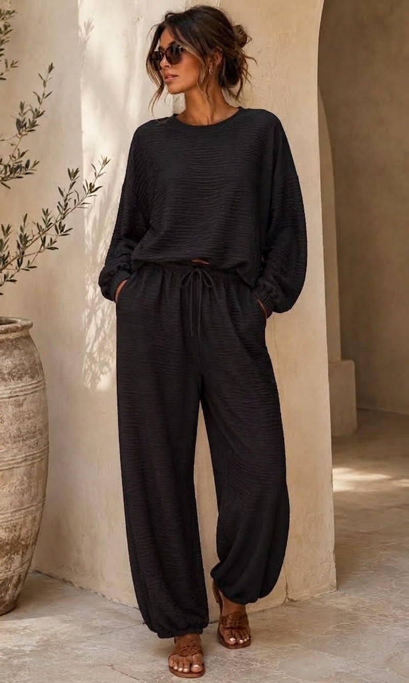 Women's Bessie Crinkle Loungesuit