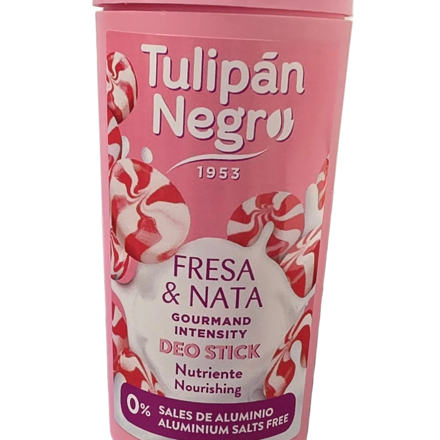 Tulipan Negro Deodorant Stick 60ml Strawberries & Cream