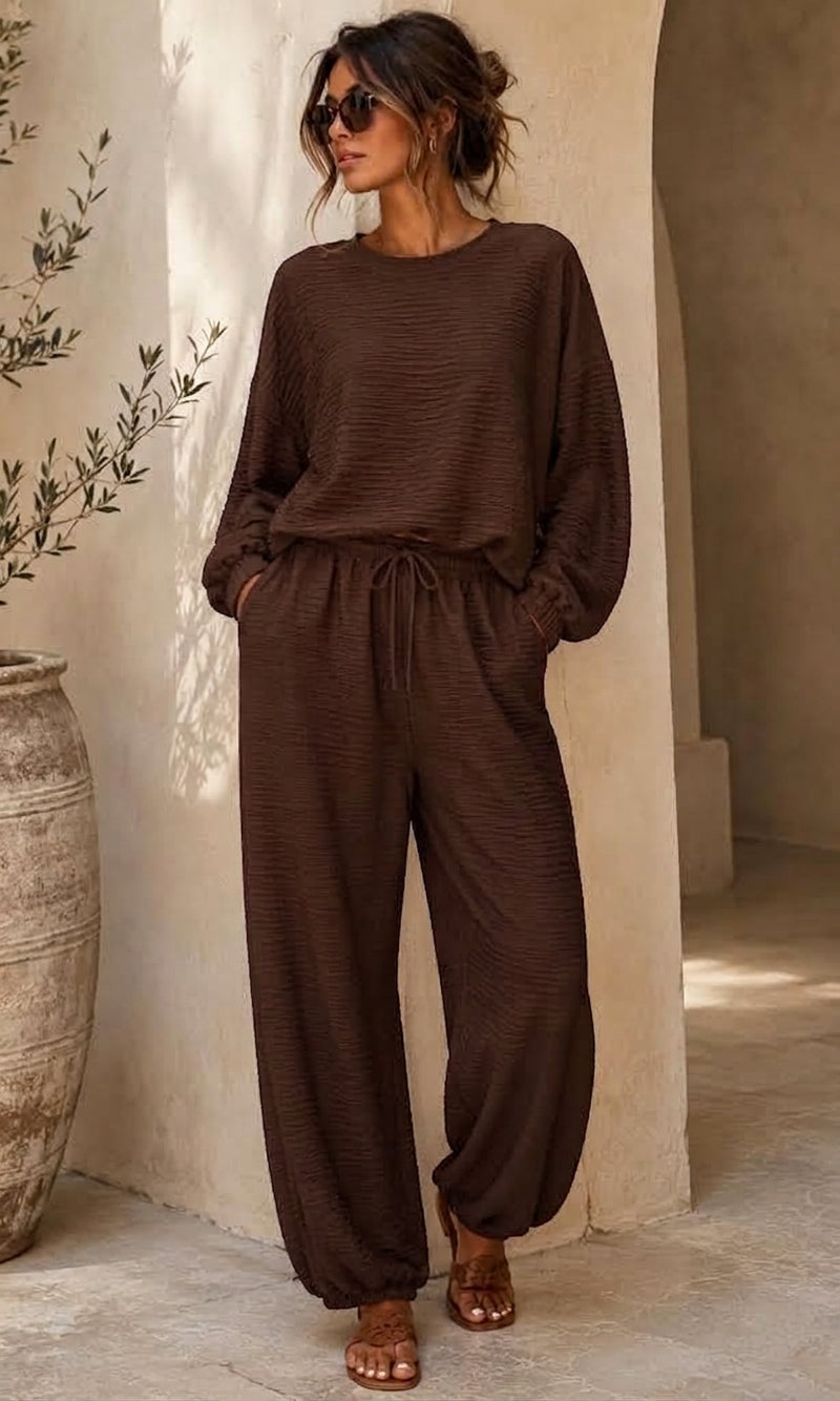 Women's Bessie Crinkle Loungesuit