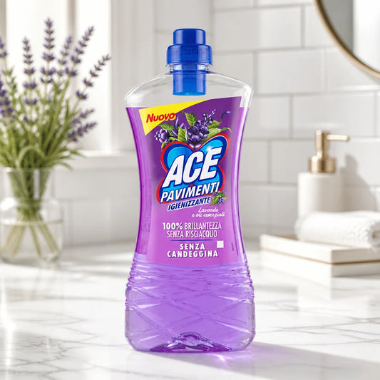 ACE FLOOR DETERGENTS PAVIMENTI SANITISING LAVENDER 1 LT
