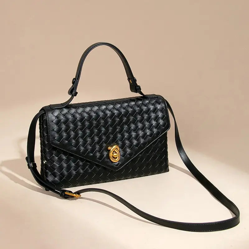 Women's Handmade Woven B Small Bag