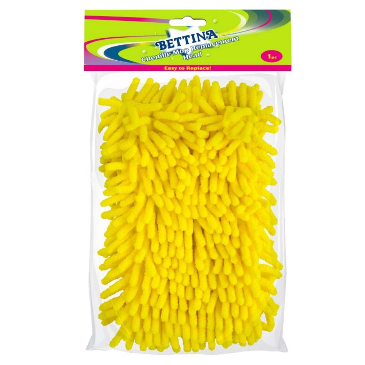 PRO KLEEN & Bettina Chenille Floor Mop Cloth Refill Microfibre Noodle Cleaner Head