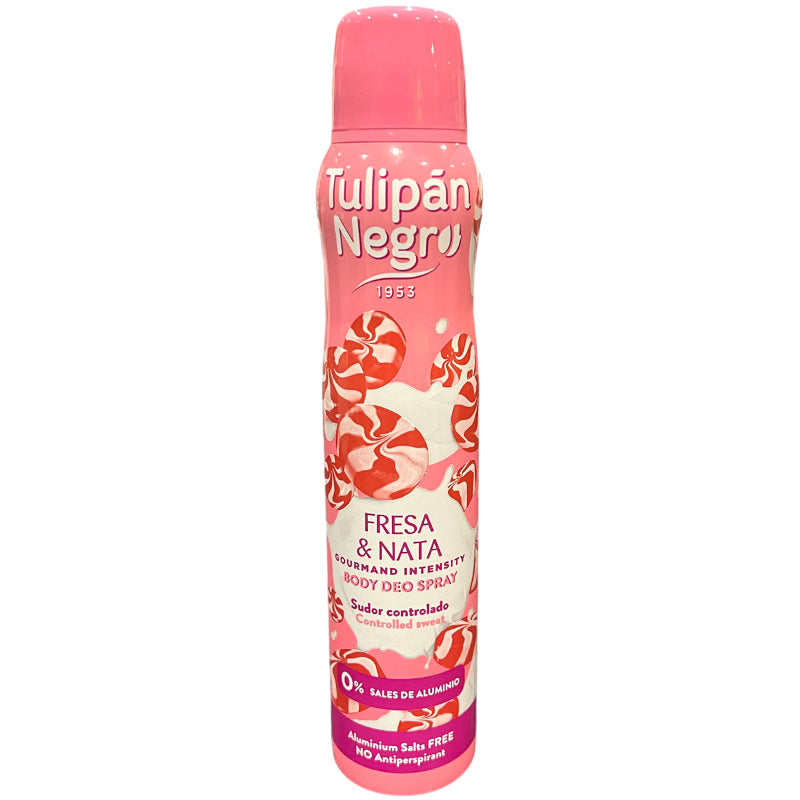 Tulipan Negro Deodorant Spray 200ml Strawberries and Cream