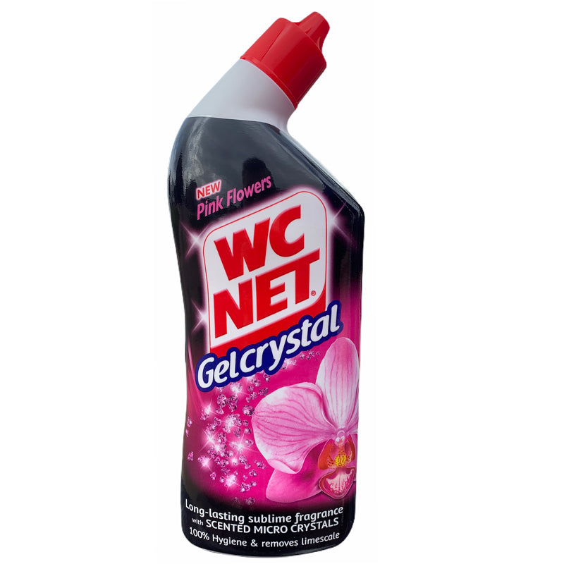 WC Net Toilet Cleaning Gel Pink Flowers 750ml