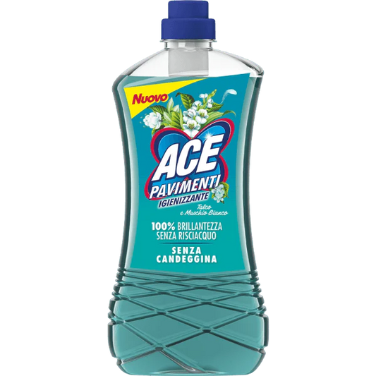 ACE FLOOR DETERGENTS PAVIMENTI SANITISING TALC 1 LT
